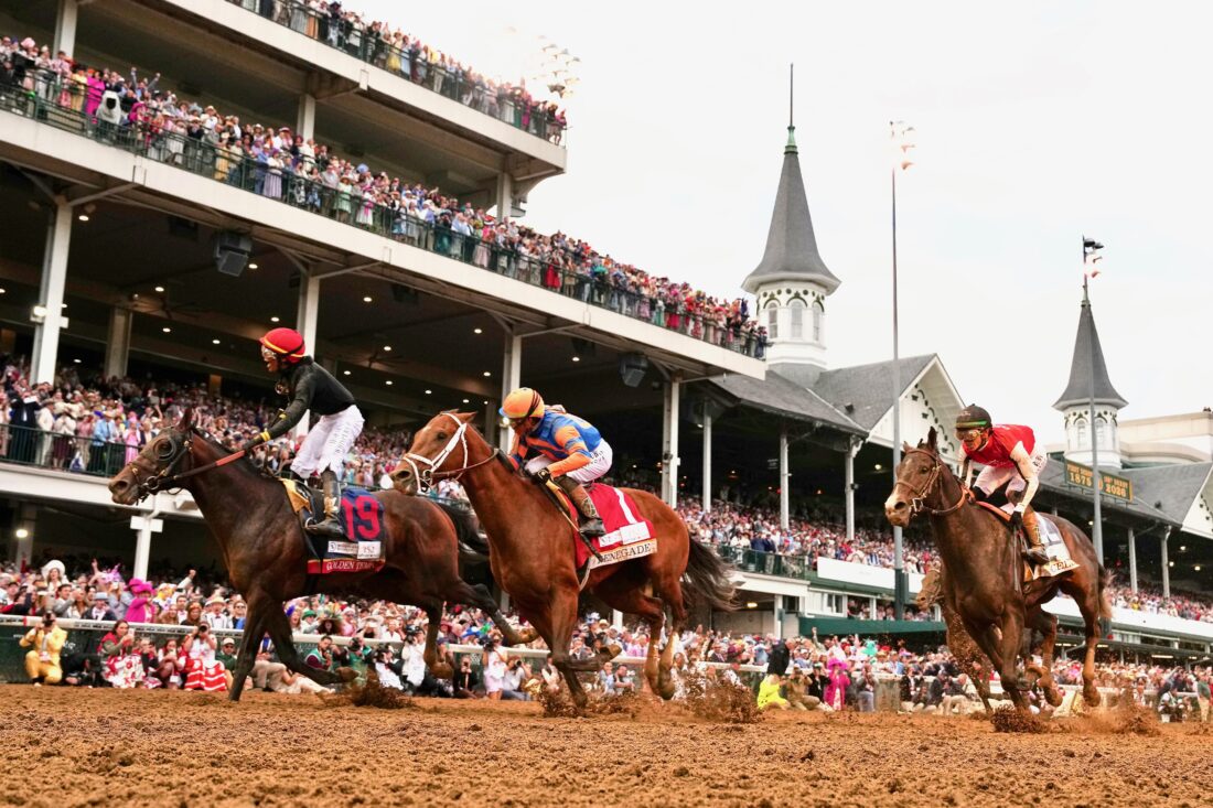 Golden Tempo wins Kentucky Derby in dramatic fashion